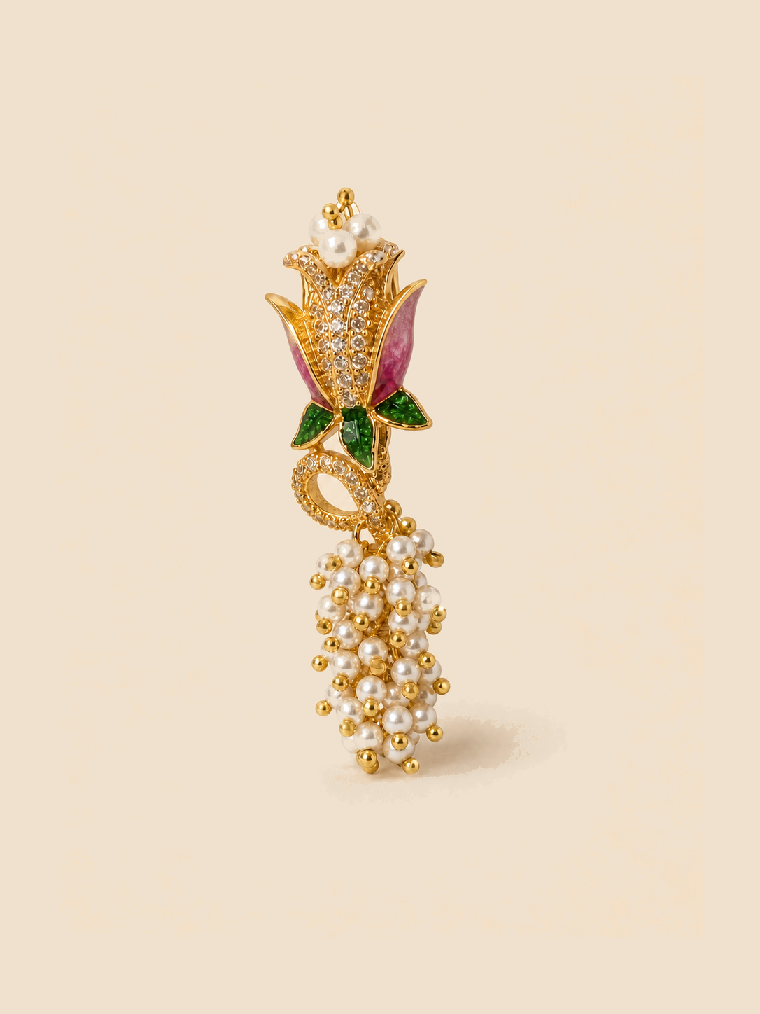 Gulnaar Pearl Cascade Earrings