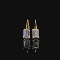 Sienna Hoop Diamond Earrings