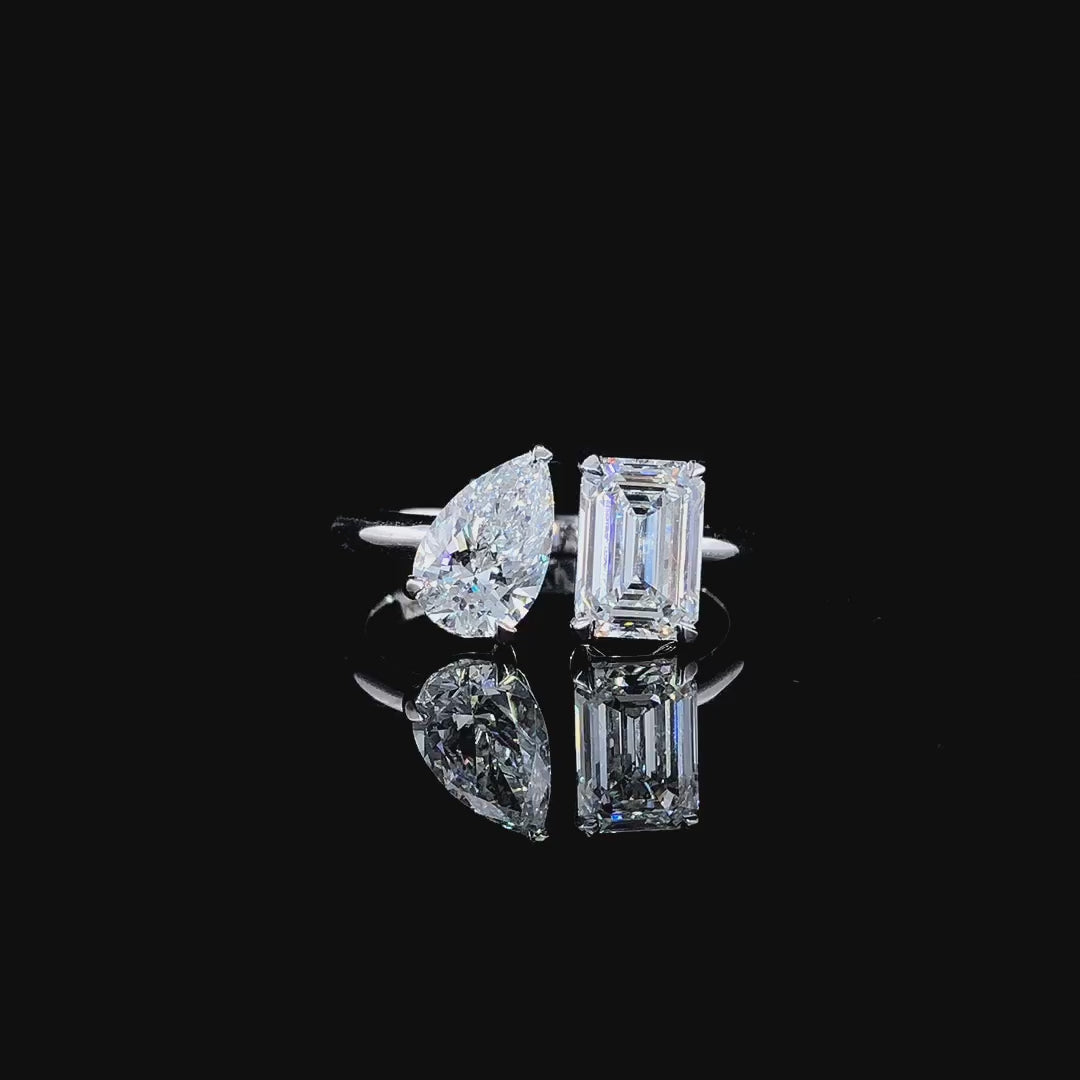 Dualis Toi et Moi Ring