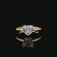 Amour Solitaire Ring